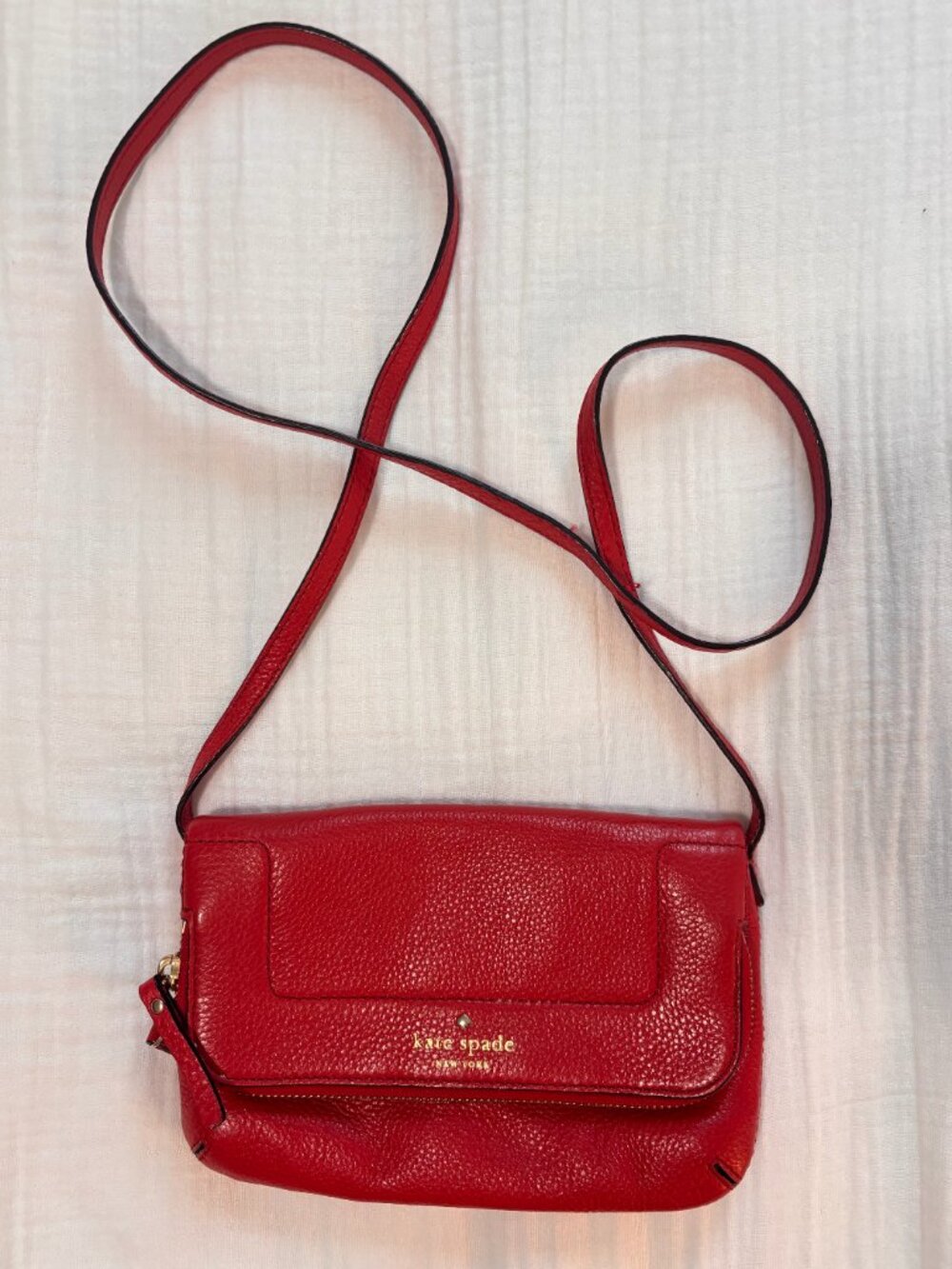 Kate Spade Red Crossbody Bag